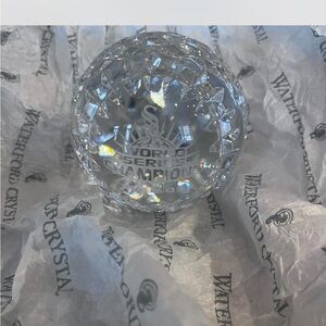 Waterford Crystal Chicago White Sox Commemorative World Series Ball
